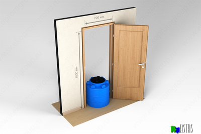 Емкость Экопром ЭВЛ-Т 100 л синяя