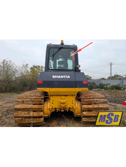 Стекло заднее на Shantui sd16