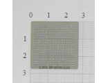 Трафарет BGA для реболлинга чипов NV NF-G6150-N-A2/NF-6100-A2/SPP-100-N-A2 0,6 мм