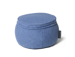 Wing Ottoman  Blue Jazz