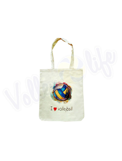 Холщовая сумка "МЯЧ РИСОВАННЫЙ"