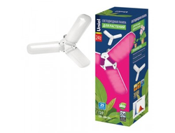 Лампа Uniel для рассады и раст. P65 E27 24W 25мкм/с 84x240 матовая LED-P65-24W/SPSB/E27/FR/P3