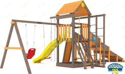 Всесезонная площадка IgraGrad С Fort с сеткой SF1