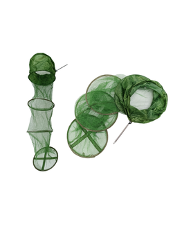 Садок круглый, прорезиненный, 5 кольц, диаметр 30см, длина 150см