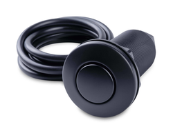 ПНЕВМАТИЧЕСКАЯ КНОПКА ДЛЯ ИЗМЕЛЬЧИТЕЛЯ,  "Матовый черный"