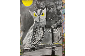 Тема: "Ахроматические цвета" Живопись