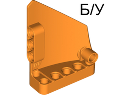 ! Б/У - Technic, Panel Fairing #13 Large Short Smooth, Side A, Orange (64394 / 6028757 / 6143017) - Б/У