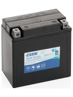 АККУМУЛЯТОР EXIDE AGM12-9 L+ 9AH 120А (EN)