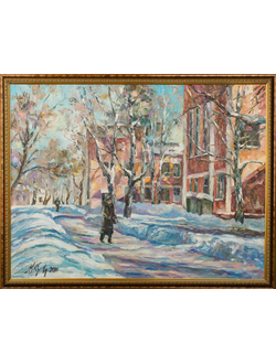 Пейзаж Вечереет. Ульяновск Круглова Ирина