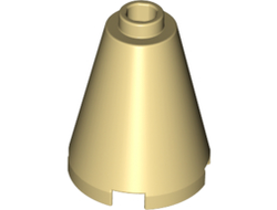 Cone 2 x 2 x 2 - Open Stud, Tan (3942c / 394205 / 4183492 / 4280143 / 4529161 / 6223758)