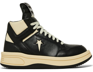 Cream and black converse top