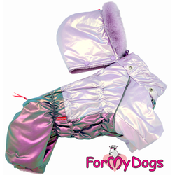FOR MY DOGS комбинезон для собак фиолет металлик