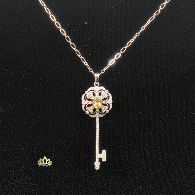 Цепочка с ключиком в винтажном стиле