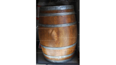 Дубовая бочка декоративная 200 литров из дуба покрытая 2 слоями лака