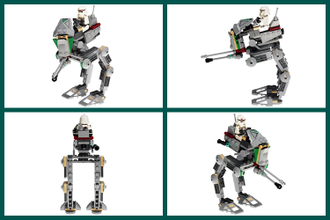 Lego clone scout walker sale 2005