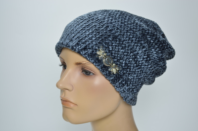 Голубая шапка Vizio Италия