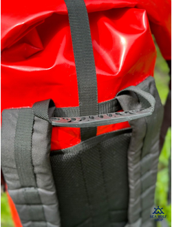 ГермоРюкзак 50л White Stone походный жестк. Красный