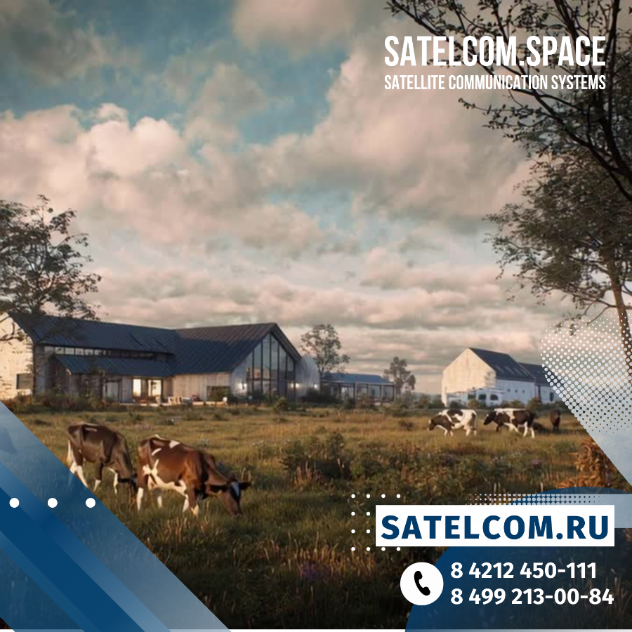 Спутниковый интернет в сельской местности помогает преодолеть трудности