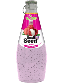 Личи с семенами базилика 290 мл 24 шт/уп