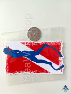 Наклейка оракал №25 Фридайвер