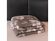 Комплект постельного белья 1.5 спальное или Евро сатин с одеялом покрывалом рисунок Соцветия OB110