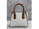 Сумка Michael Kors Kris Logo Satchel White