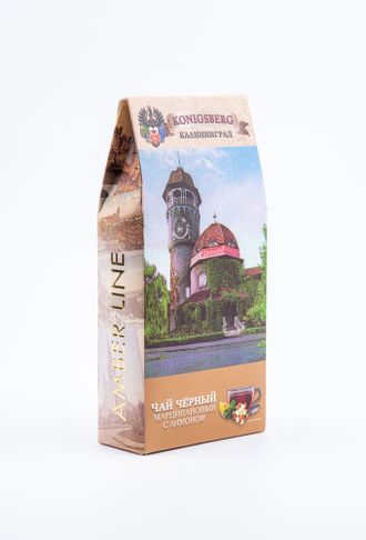 Чай черный Марципановый  с лимоном