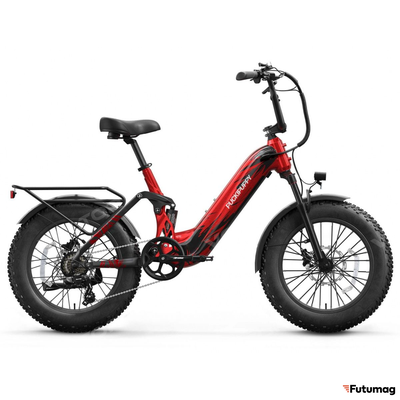 Электровелосипед PUCKIPUPPY CORGI красный