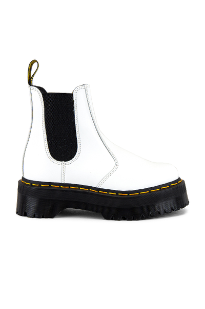 Ботинки Dr. Martens 2976 QUAD белые женские