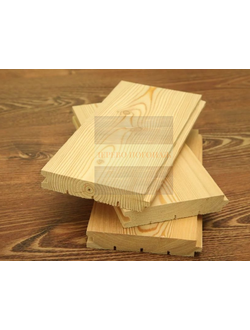 Половая доска шпунтованая 140х28х6000 мм хвойная (ель, сосна) категория "АВ"