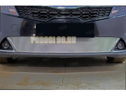 Защита радиатора для KIA Rio 2020- chrome PREMIUM