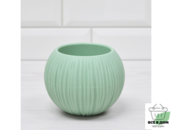 Кашпо Сфера Мини 0,3л, нефрит