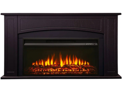 Линейный электрокамин Canberra DN с очагом Flash 36