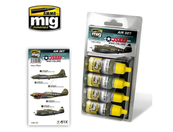 Ammo MIG: Набор акриловых красок: USAAF WWII Colors