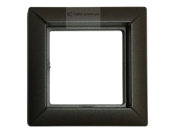 Jung EP481AN ECO profi, Рамка 1 пост, антрацит