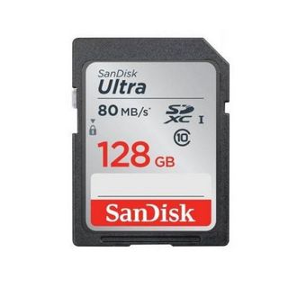 Карта памяти SanDisk Ultra SDXC UHS-I Cl10, SDSDUNC-128G-GN6IN