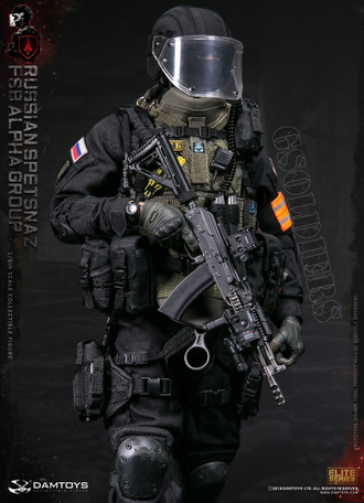 Спецназ ФСБ "Альфа" - Коллекционная ФИГУРКА 1/6 scale RUSSIAN SPETSNAZ ...