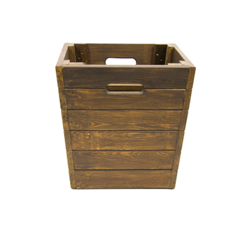 Кашпо квадратное (конус) 500х500х500 (сосна)