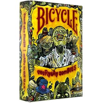 Дизайнерские карты, игральные карты, для покера, BICYCLE ZOMBIE EVERY DAY, зомби, игра, байсикл