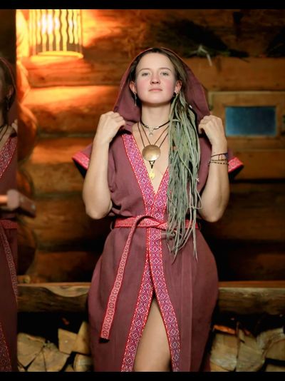 Кимано-халат для банщицы Дар Мастера