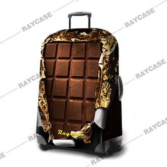 Чехол для чемодана &quot;Шоколад&quot;. Размер S