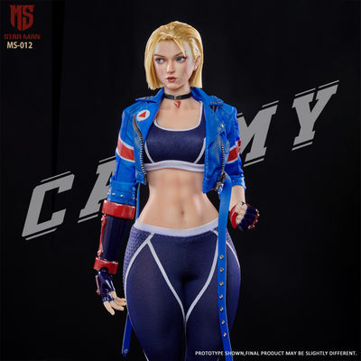 Кэмми Уайт (Street Fighter 6) - Коллекционная фигурка 1/6 Female Agent Blue Bee (MS-012) - STAR MAN