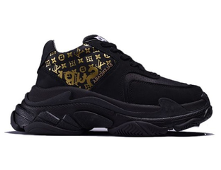 Triple black balenciaga clearance