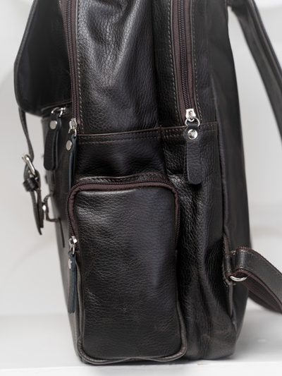 Кожаный рюкзак Santerno brown (арт. 3007-04)