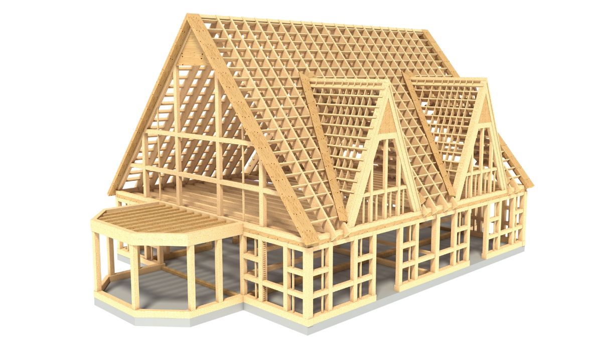 Каркасный дом под ключ в СПб и Лен. Области