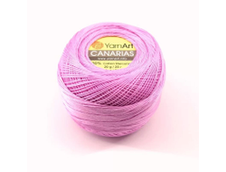 ПРЯЖА 100% МЕРСЕРИЗОВАННЫЙ ХЛОПОК - YARNART CANARIAS - РОЗОВЫЙ (6319)