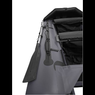 Моторная лодка ДИКИЙ 360 НДНД с тентом серый