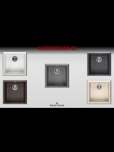 Мойка Reginox Amsterdam 40 Dark Chocolate