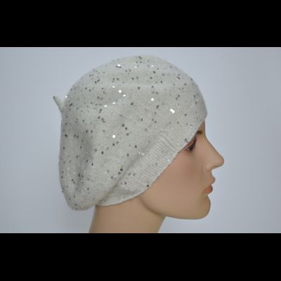 Берет Vizio SS 1331 BO белый одинарный