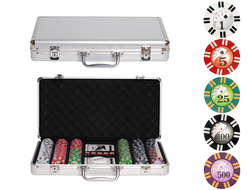 Набор для покера "Royal Flush" на 300 фишек